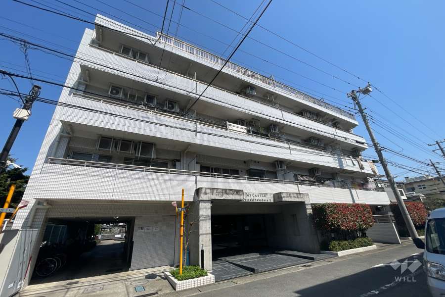 マイキャッスル武蔵中原2の外観（南西側から）