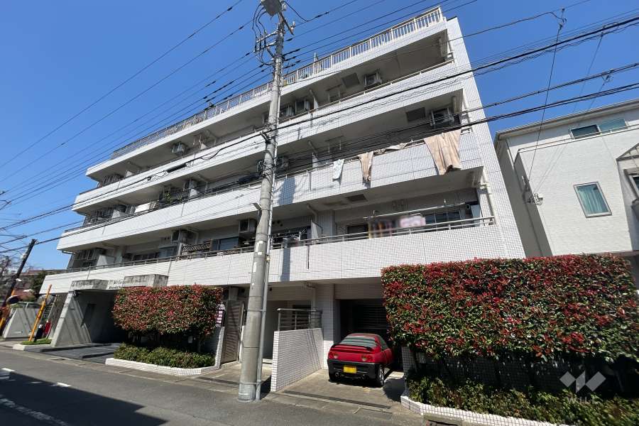 マイキャッスル武蔵中原2の外観（南東側から）