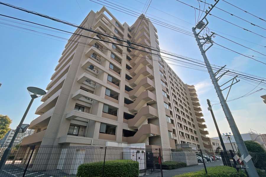 コスモシティ武蔵小杉の外観（北東側から）