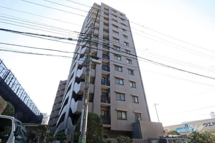 コスモ平間ロイヤルフォルムの外観(北側から)　