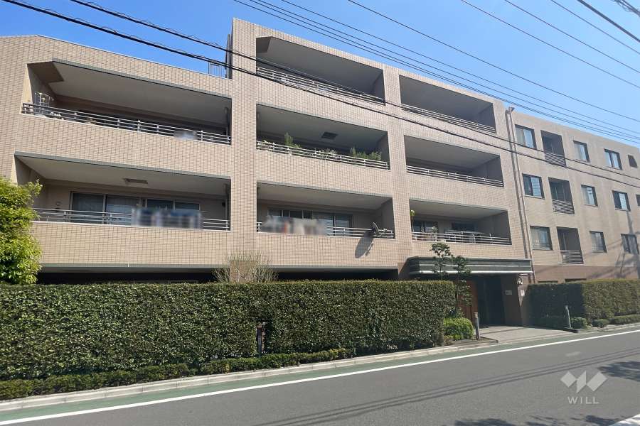 グランヒルズ武蔵新城の外観（北側から）　　