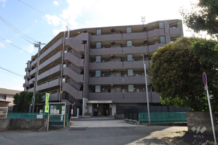 レーベンハイム元住吉パテラの外観(北東側から)