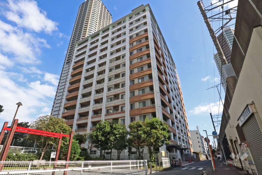 レアリス武蔵小杉の外観(南西側から)