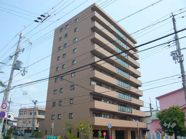 ネバーランド西宮鳴尾ソレイユの外観（南西側から）