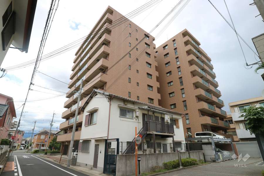 ネバーランド西宮鳴尾ソレイユの外観（南東側から）