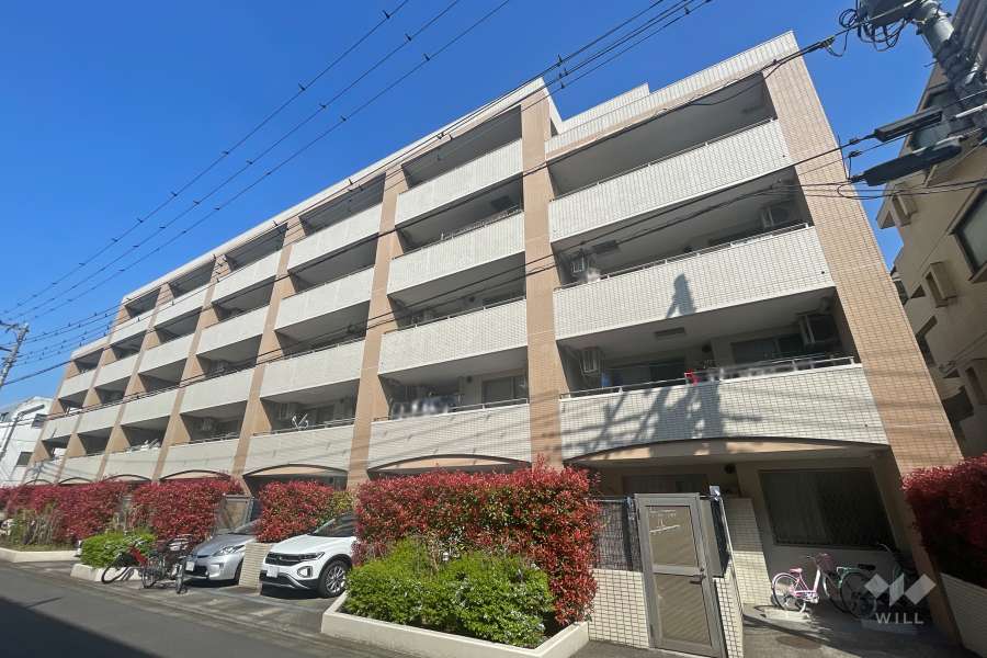 藤和シティホームズ武蔵小杉アビリアの外観（南東側から）