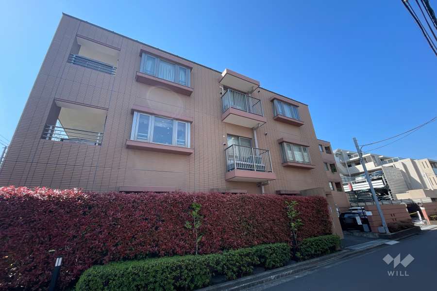 パークハウス元住吉の外観（北東側から）