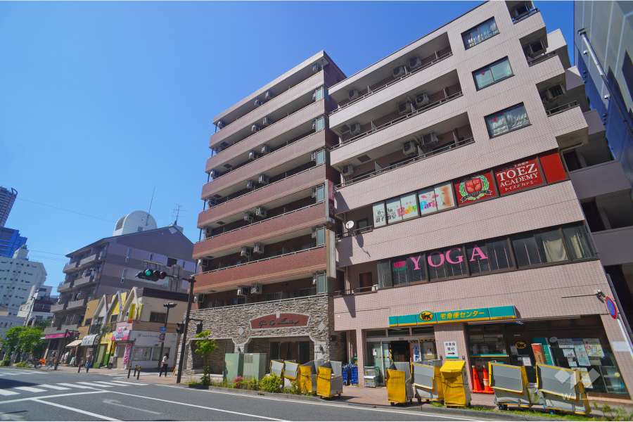 ガラシティ武蔵小杉の外観（南東側から）