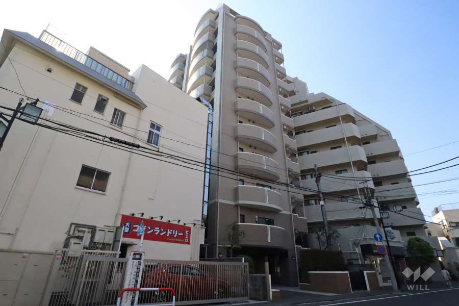 アール・ケープラザ平間駅前の外観(北東側から)