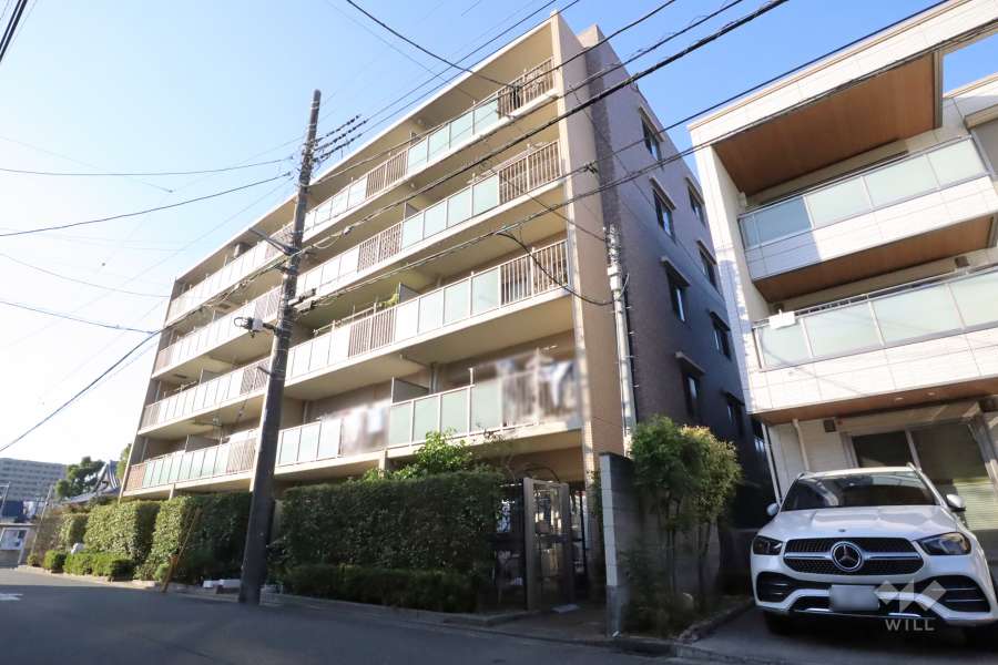 エンゼルブレッサ川崎平間の外観(南東側から)　　