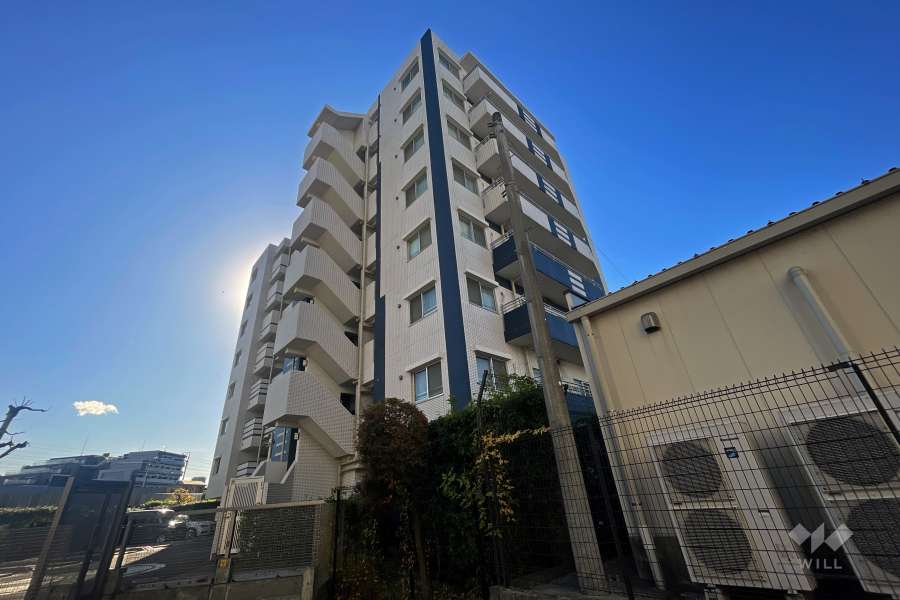 クレッセント武蔵小杉グランデイズ壱番館の外観（北西側から）
