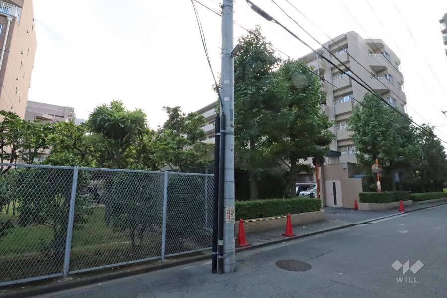 アルス武蔵小杉の外観(北東側から)