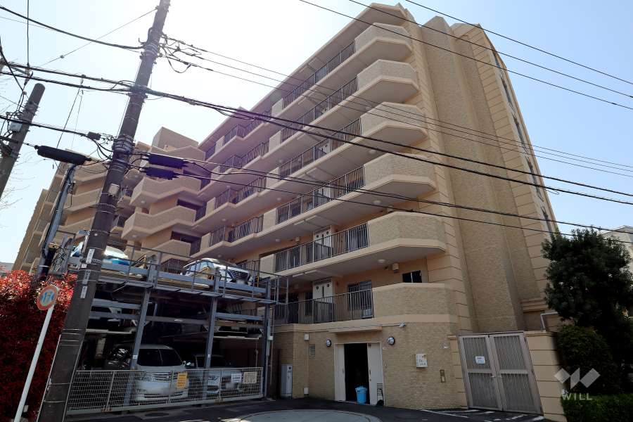 グランシティ平間レフルーヴの外観（北東側から）