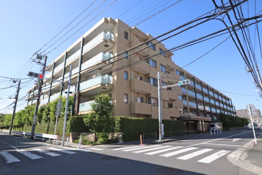 ガーデンズコート武蔵小杉の外観（南東側から）
