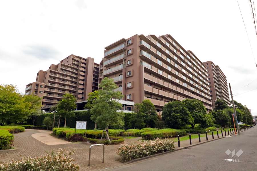 ガーデンティアラ武蔵小杉の外観（北西側から）