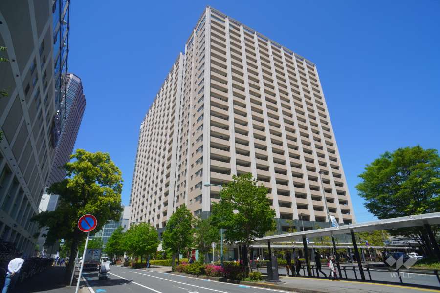 レジデンス・ザ・武蔵小杉の外観（南西側から）外観