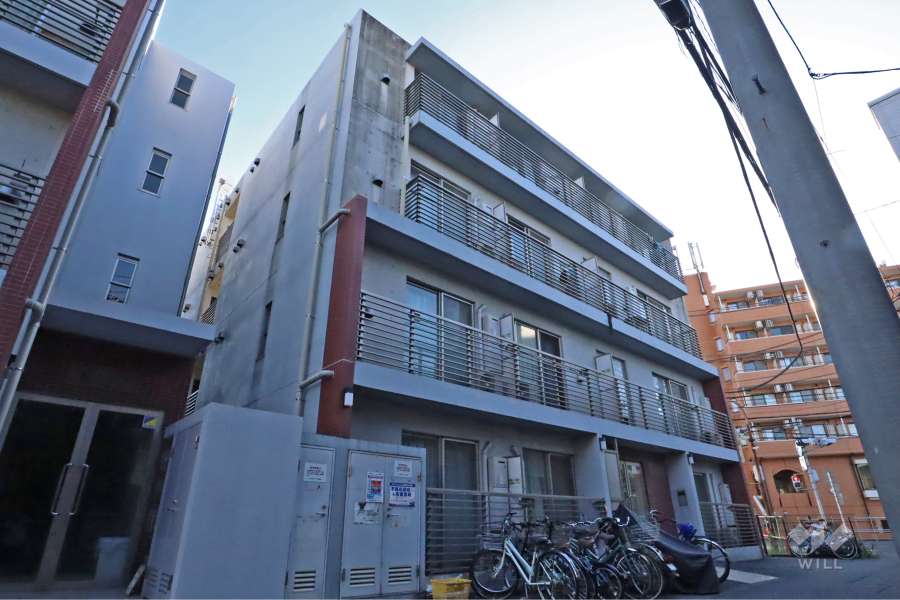 ヴェルト武蔵小杉ウエストの外観（北東側から）