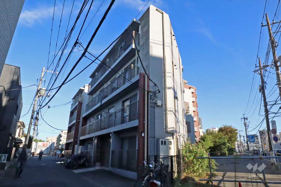 ヴェルト武蔵小杉ウエストの外観（西側から）