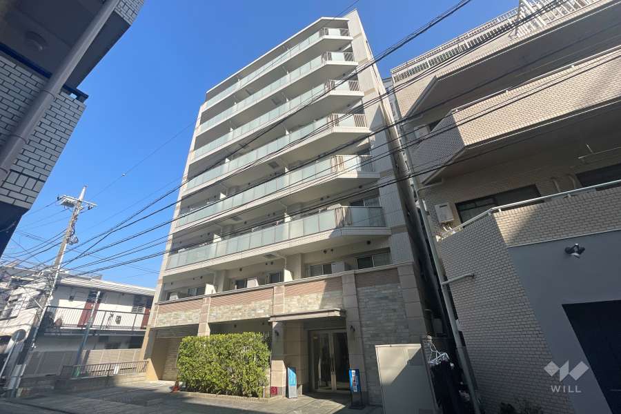 スタジオデン新丸子の外観（南東側から）　