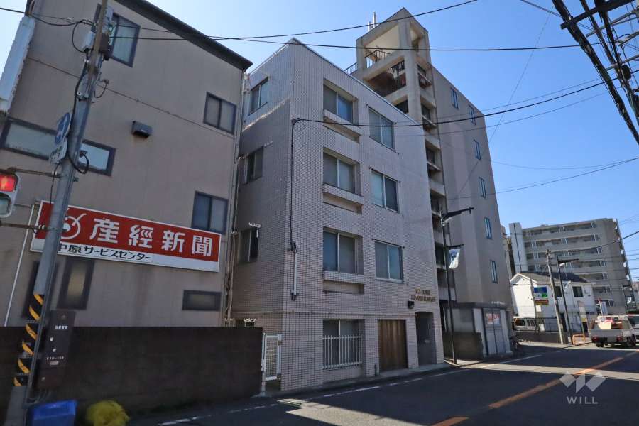 スカイコート武蔵小杉第5の外観(北東側から)