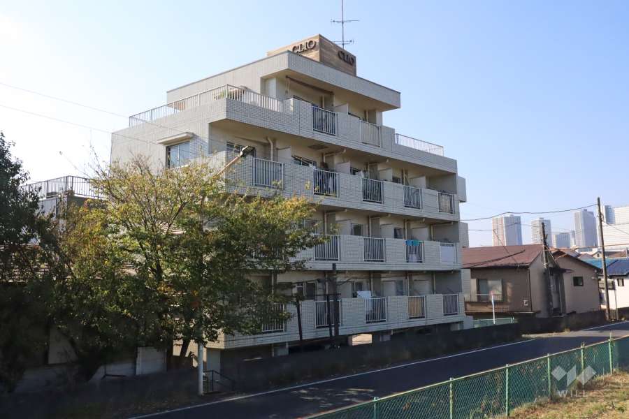 クリオ平間ファーストの外観(東側から)