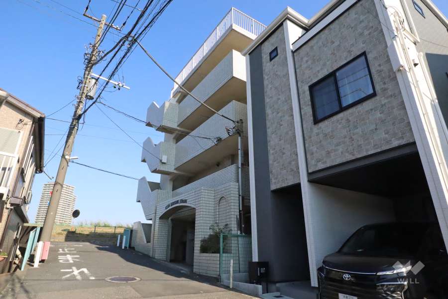 クリオ平間ファーストの外観(西側から)
