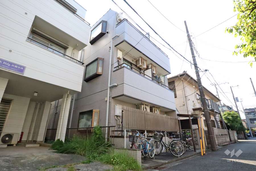 アーバンコート川崎中原の外観(北東側から)