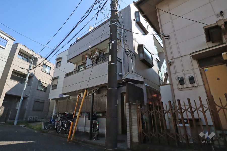 アーバンコート川崎中原の外観(北西側から)