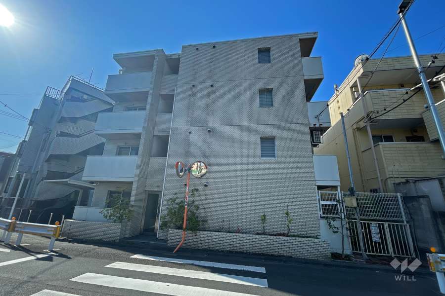 サカエフラット元住吉の外観（北側から）