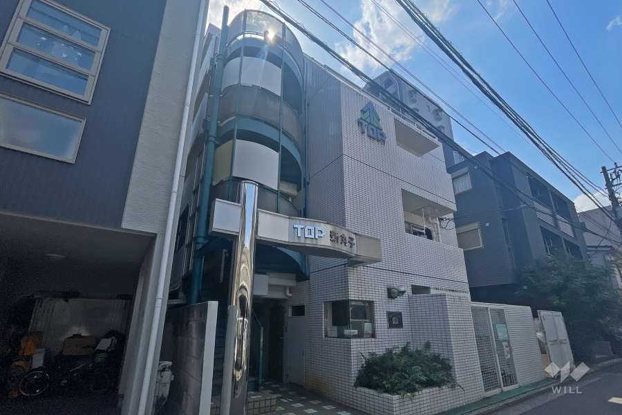 TOP新丸子No.1の外観（北東側から）