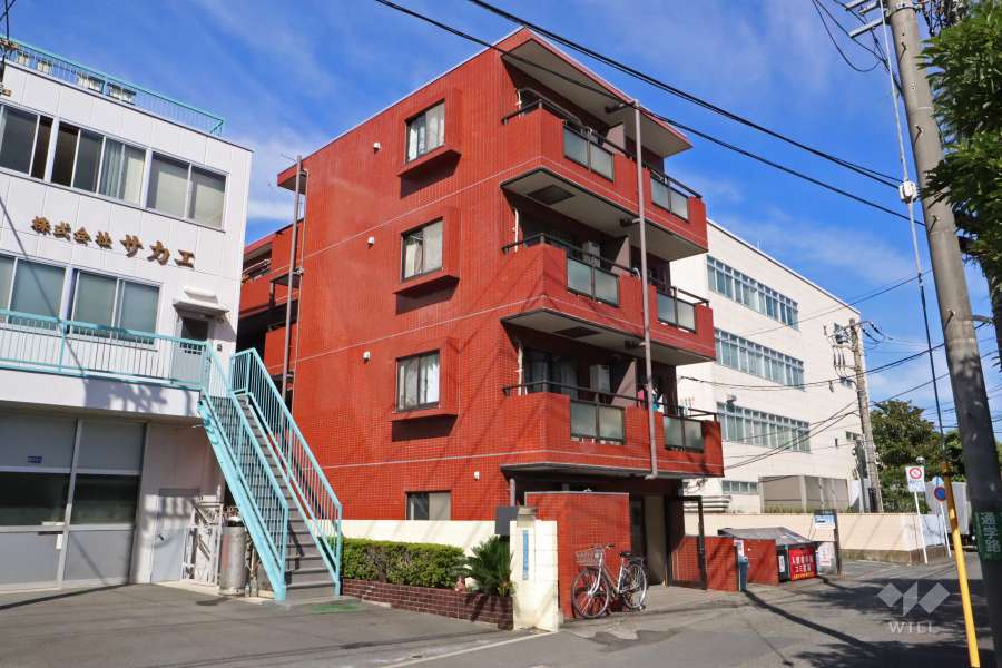 ジェミニ武蔵小杉の外観(南東側から)