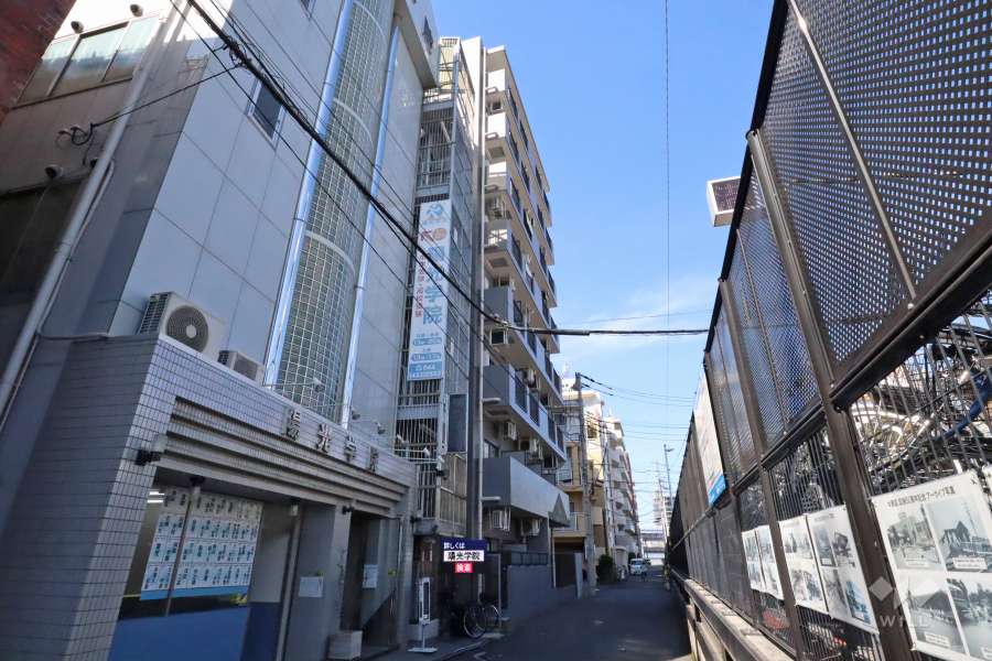 ナイスアーバンスピリッツ元住吉の外観（南東側から）