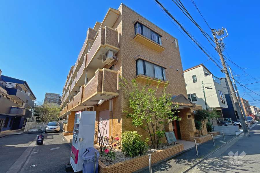 ライオンズマンション元住吉第5の外観（北東側から）