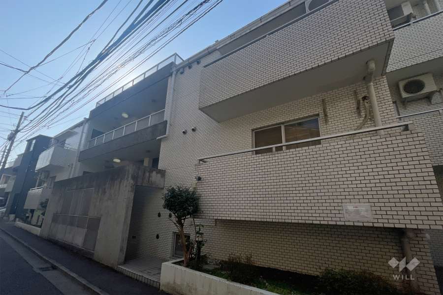 ストーク新丸子壱番館の外観（北西側から）　