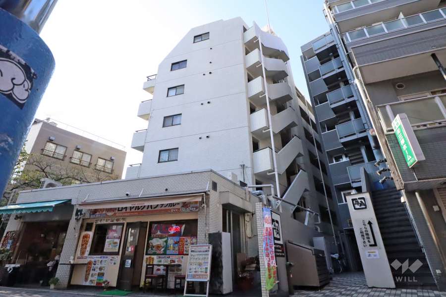 ホーユウパレス武蔵小杉の外観(南東側から)