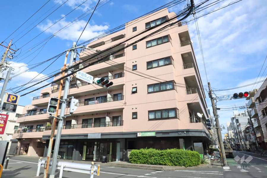ゾンネンハイム元住吉の外観(南西側から)