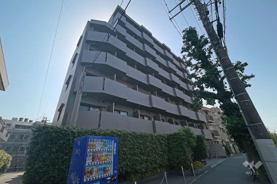 ルーブル武蔵小杉の外観（北西側から）