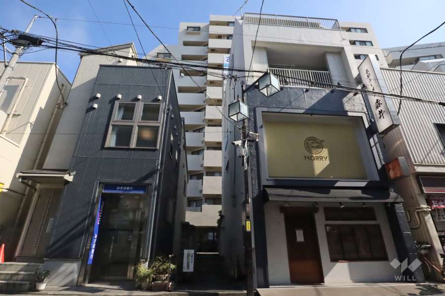 ライオンズマンション平間駅前の外観(西側から)