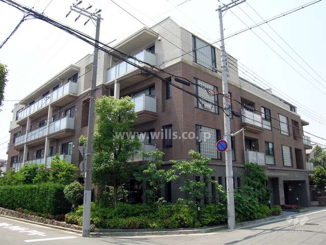 シティハウス芦屋楠町の外観（北東側から）