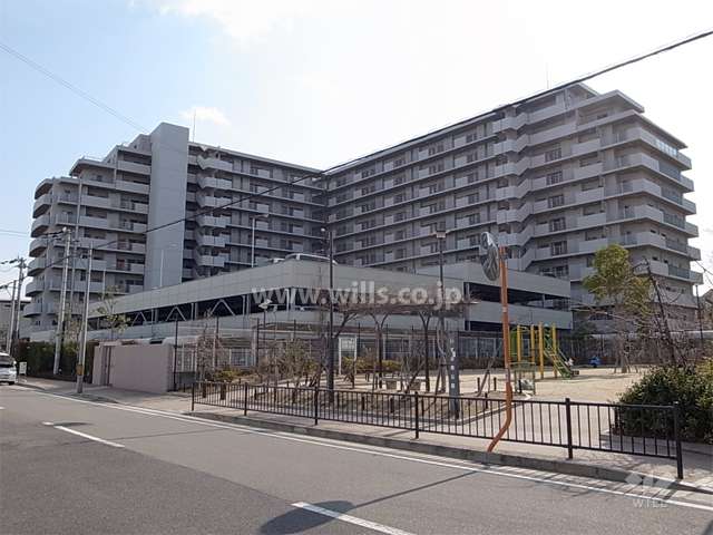 シーコートヤード西宮・香櫨園の外観（北西側から）