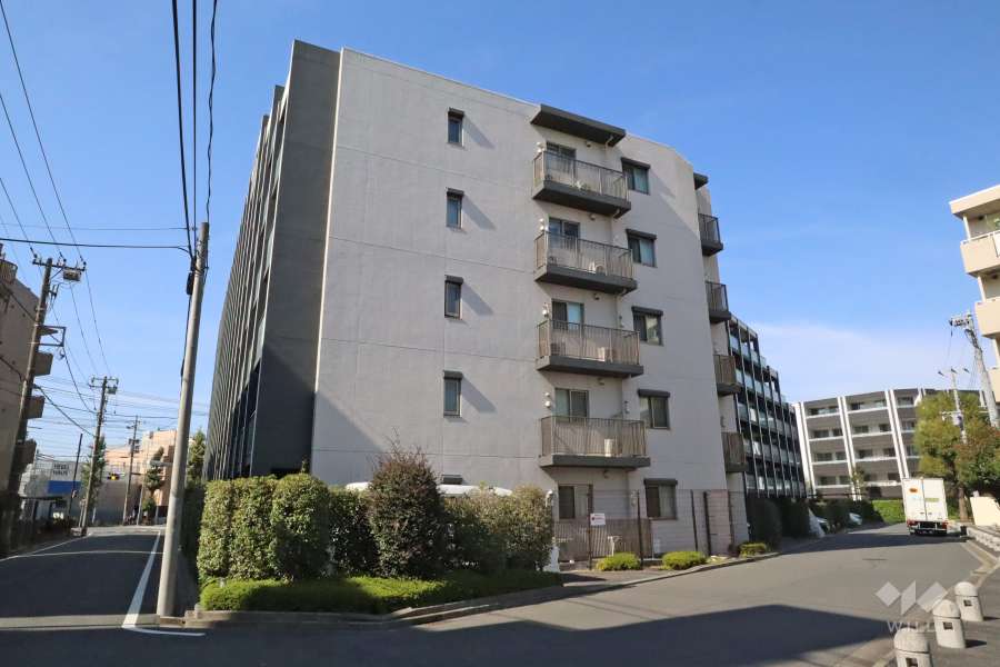 レーベン新川崎デュアリズム)の外観(南東側から)