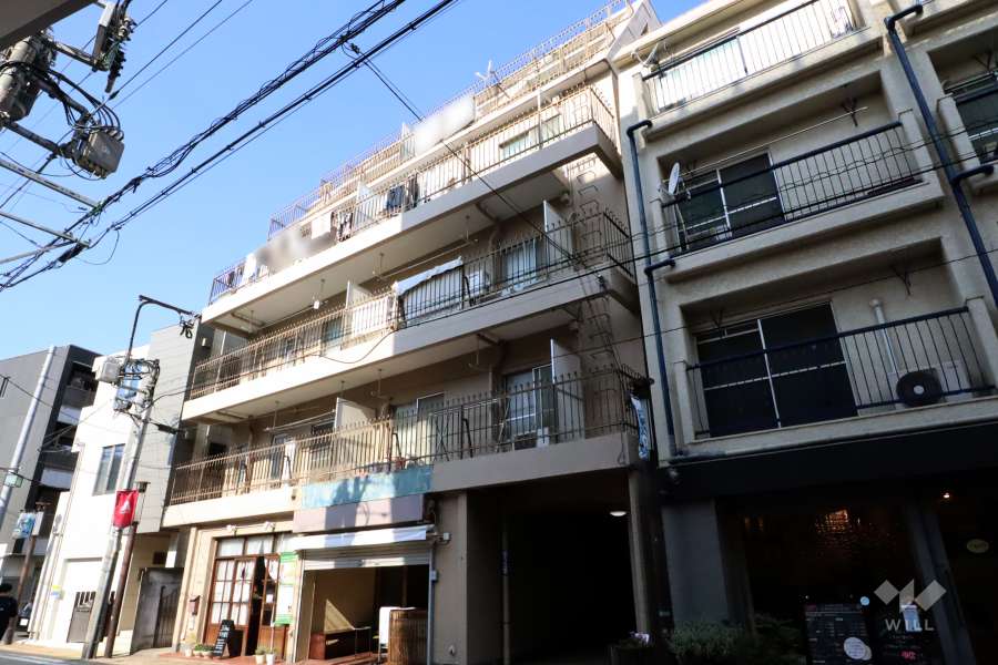 泉シャトーの外観（南東側から）