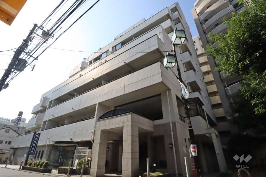 エイム平間の外観(北東側から)