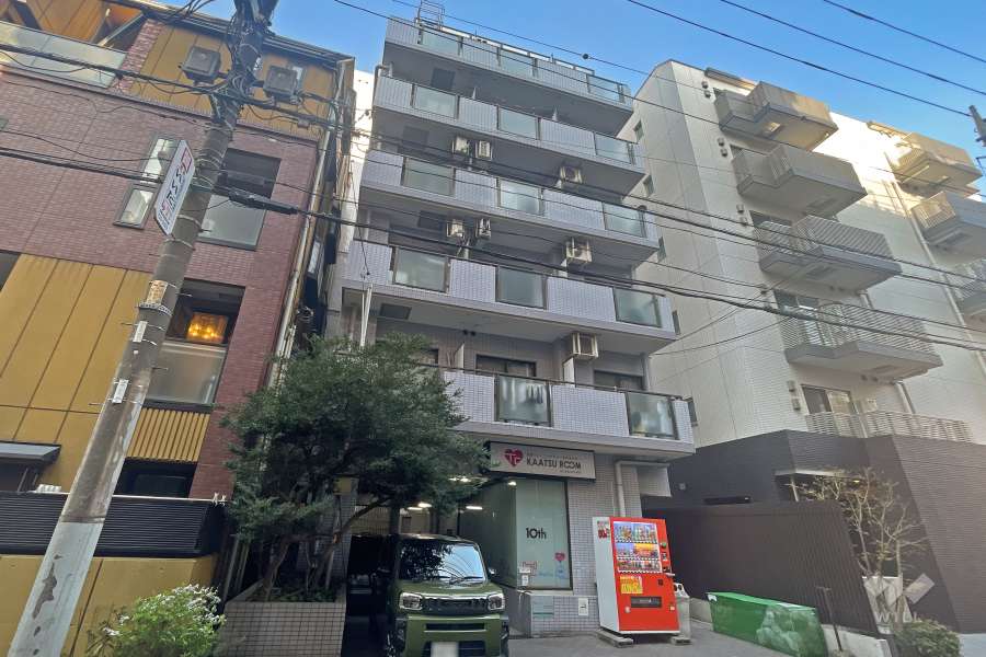 新丸子第2センチュリー21の外観（南東側から）