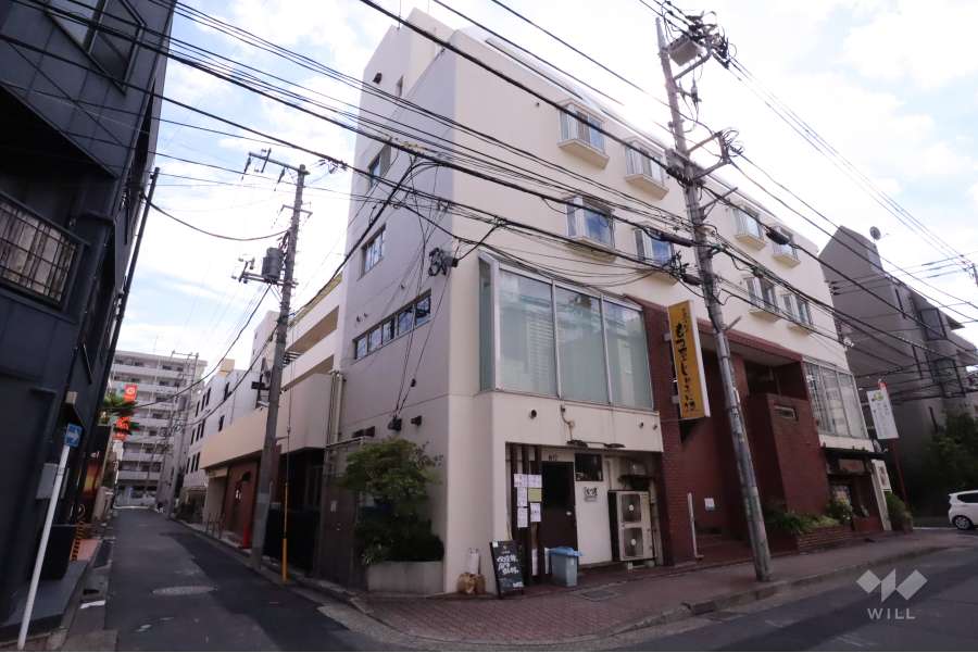 ラポール新丸子の外観(北西側から)