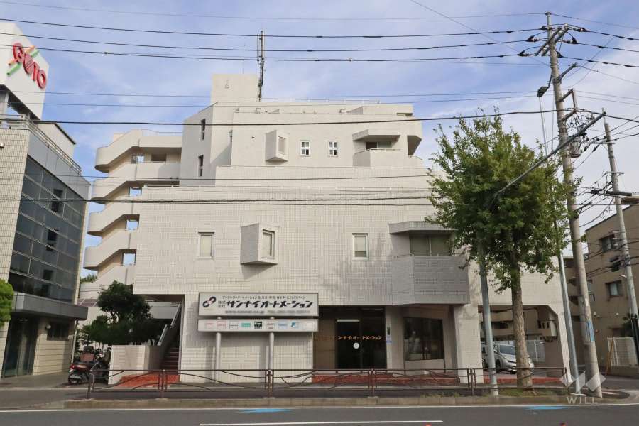 しらかばポイント1の外観（西側から）