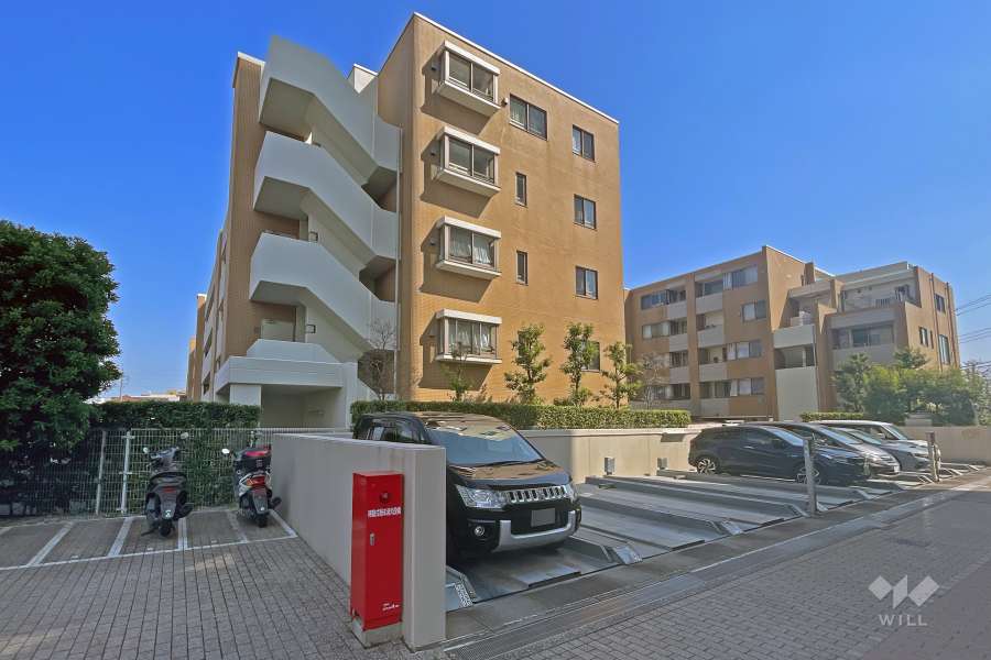 アトラスアリーナ武蔵新城ホーフハウスの外観（北西側から）