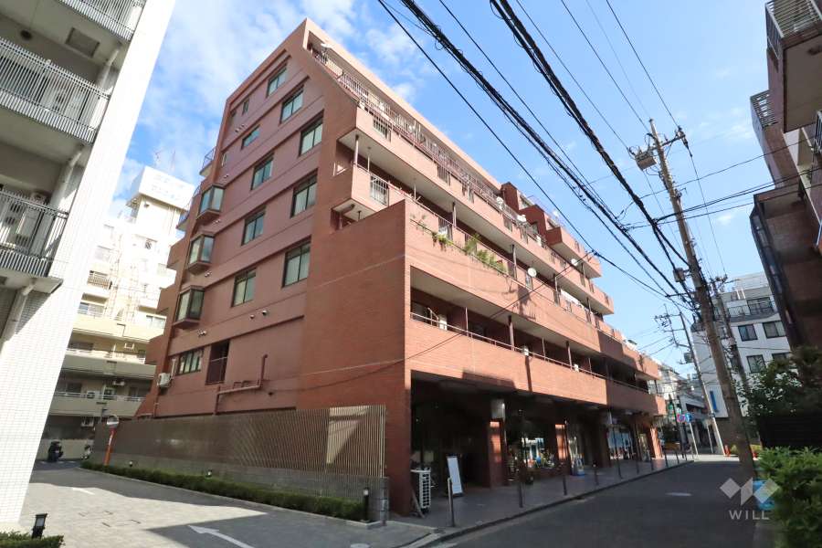 サニーウェル小杉の外観（南西側から）
