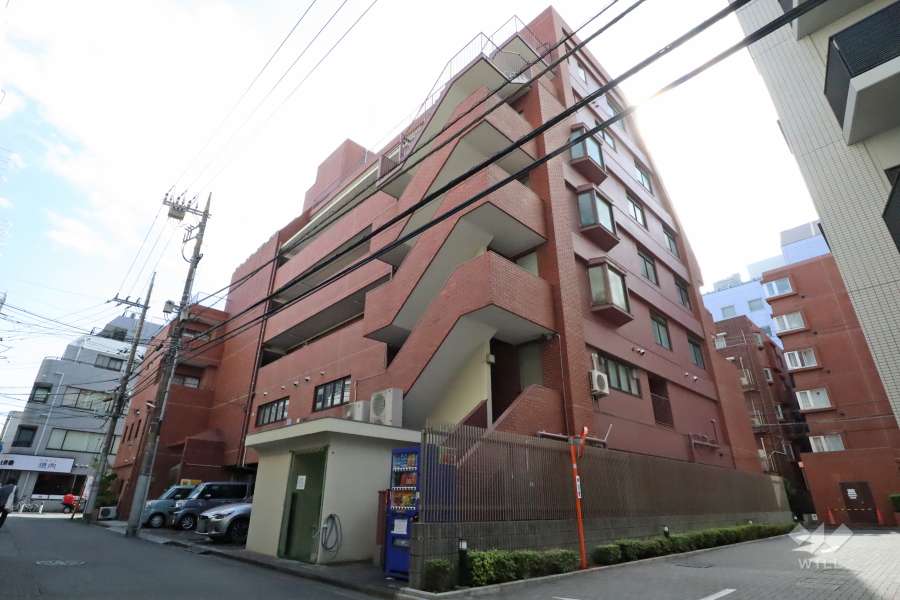 サニーウェル小杉の外観（北西側から）