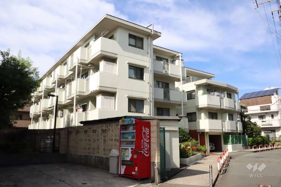 セザール第２武蔵小杉の外観（東側から）